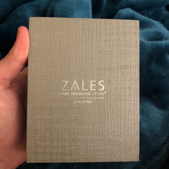 Zales Rose Gold Aquamarine Necklace - Picture 2 of 2